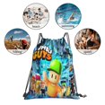 thumbnail image 5 of Stumble Guys Print Drawstring Backpack Sackpack String Bag Cinch Water Resistant Bag for Gym Sport Yoga, 5 of 5