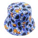 thumbnail image 2 of Sombrero de cubo con estampado de dibujos animados de verano, bonitos sombreros de pescador para mujeres y hombres, gorras de pesca reversibles de dos lados, 2 of 2