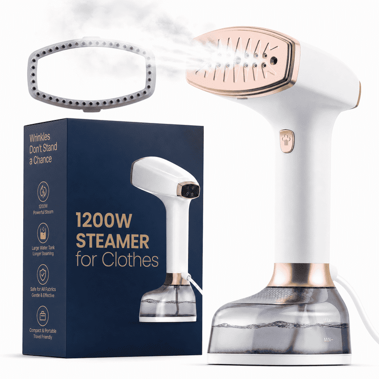 Amumu Handheld Garment Steamer, 1200W photo 1