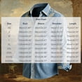 thumbnail image 3 of Mens Long Sleeve Floral Shirts Summer Casual Button Down Dress Shirts Wedding Party Holiday Shirt, 3 of 5