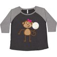 thumbnail image 3 of Inktastic Cute Volleyball Girl Monkey Women's Plus Size T-Shirt, 3 of 5