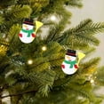 thumbnail image 1 of Decoraciones para Fiestas Navideñas, Adornos con Lazos de Lentejuelas, Adornos Colgantes para El Coche, Adornos Colgantes para El Árbol de Navidad, Adornos para El Árbol de Navidad., 1 of 6