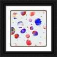 thumbnail image 1 of Auda, Christine 15x15 Black Ornate Wood Framed with Double Matting Museum Art Print Titled - Colorful Orbs 2, 1 of 4