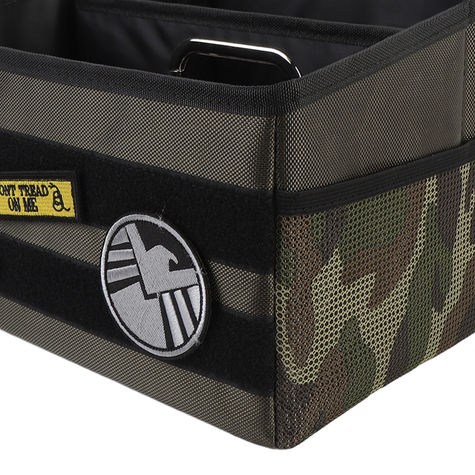 Rupoun Car Trunk Organizer 18L, 1860D Oxford Cloth Multipurpose Storage, Universal Fit for Front and Back Seat, Space-Saving Automotive Pockets Design for Cars, SUVs, and Trucks (14.17 in / 36 cm)