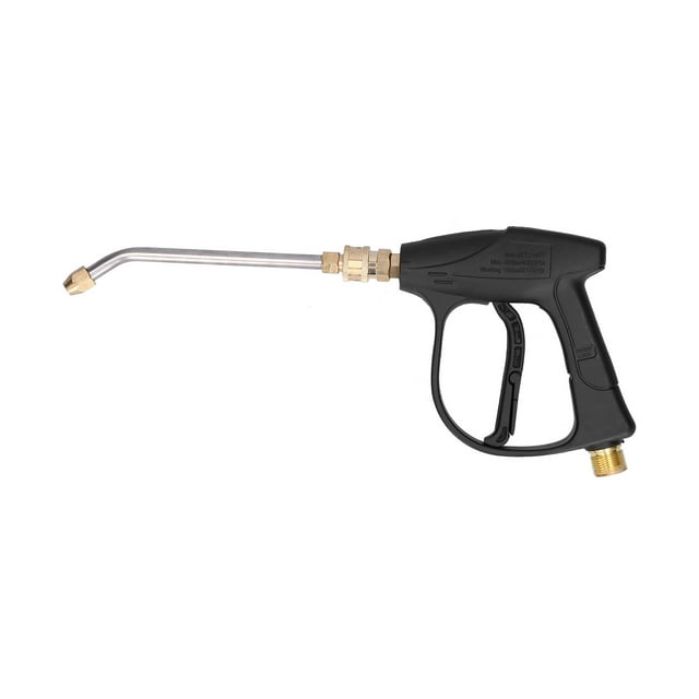 Pistola de lavado de autos, herramienta de limpieza de automóviles de limpieza de alta presión de 3000 psi Pistola de limpieza de alta presión Construcción robusta
