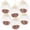 Multicolor, variant on Set of 6 Christmas Ball Ornaments, Glass Decorative Hanging Ball Christmas Tree Ornaments for Holiday Party Decorations, D3.9"