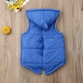 thumbnail image 4 of Douhoow 0-5Y Toddler Dinosaur Vest Down Hooded Zipper Jacket Waistcoat Coat Winter Warm Outwear, 4 of 7