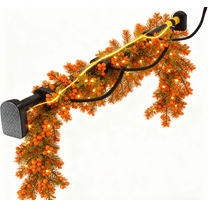 Garland Hanger for Door Frame, Adjustable Fits 32" - 81" Front Doors Wreath Hanger, No Drilling, Tool Free, Garland Holder for Door Lights, Decoration for Christmas (32"-81")