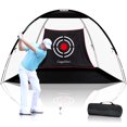 thumbnail image 1 of golf Practice Net golf Net for Backyard golf Nets for Indoor Use Driving Range Net golf Hitting Nets 12X7X66FT Home Driving Range golf Equipment with Target and carry Bag, 1 of 4