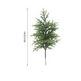 thumbnail image 4 of 18.8 Inch Real Touch Norfolk Pine Branches, Artificial Christmas Greenery, DIY Crafts Wreath and Vase Decor for Indoor Outdoor Holiday Displays-No Lights, 1PCS, 4 of 7