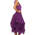 thumbnail image 3 of Sakkas Elsa's Rainbow Two Way Dress - Purple - One Size, 3 of 4