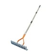 thumbnail image 2 of Almencla Lawn Thatching Rake Ergonomic Dethatching Rake for Outdoor Gardens Farmland 1.3m rod, 2 of 8