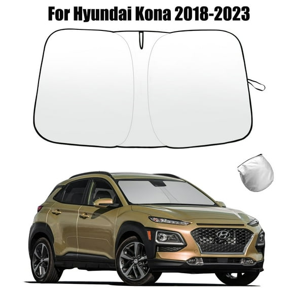 For Hyundai Kona 2018-2023 Front Windshield Sun Shade UV Block Cover Accessory