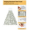 thumbnail image 3 of Towel Kitchen Cloth Cleaning Dry Quick Microfiber Cloth Hanging Bathroom Towels Hand Drawn Hand Pumpkin Thanksgiving, 3 of 6
