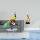 thumbnail image 2 of Escultura De Pavo Real, Figura Decorativa Para Jardín, Artesanía, Estatua, Adorno Para El Hogar, Patio, Fuego Abstracto, Adorno De Escritorio, Artesanía, Recuerdo, Figura De Llama De Resina,, 2 of 8