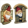thumbnail image 2 of Design Toscano The Knothole Gnomes Garden Welcome Tree Sculpture: Window & Door Gnomes, 2 of 5