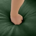 thumbnail image 6 of 109 Inch Modular Sectional Sofa with Storage Seats, 4 Seat L-Shaped Cloud Couch with Movable Ottoman, Deep Seat Chenille Sofa for Living Room in Green, 6 of 9