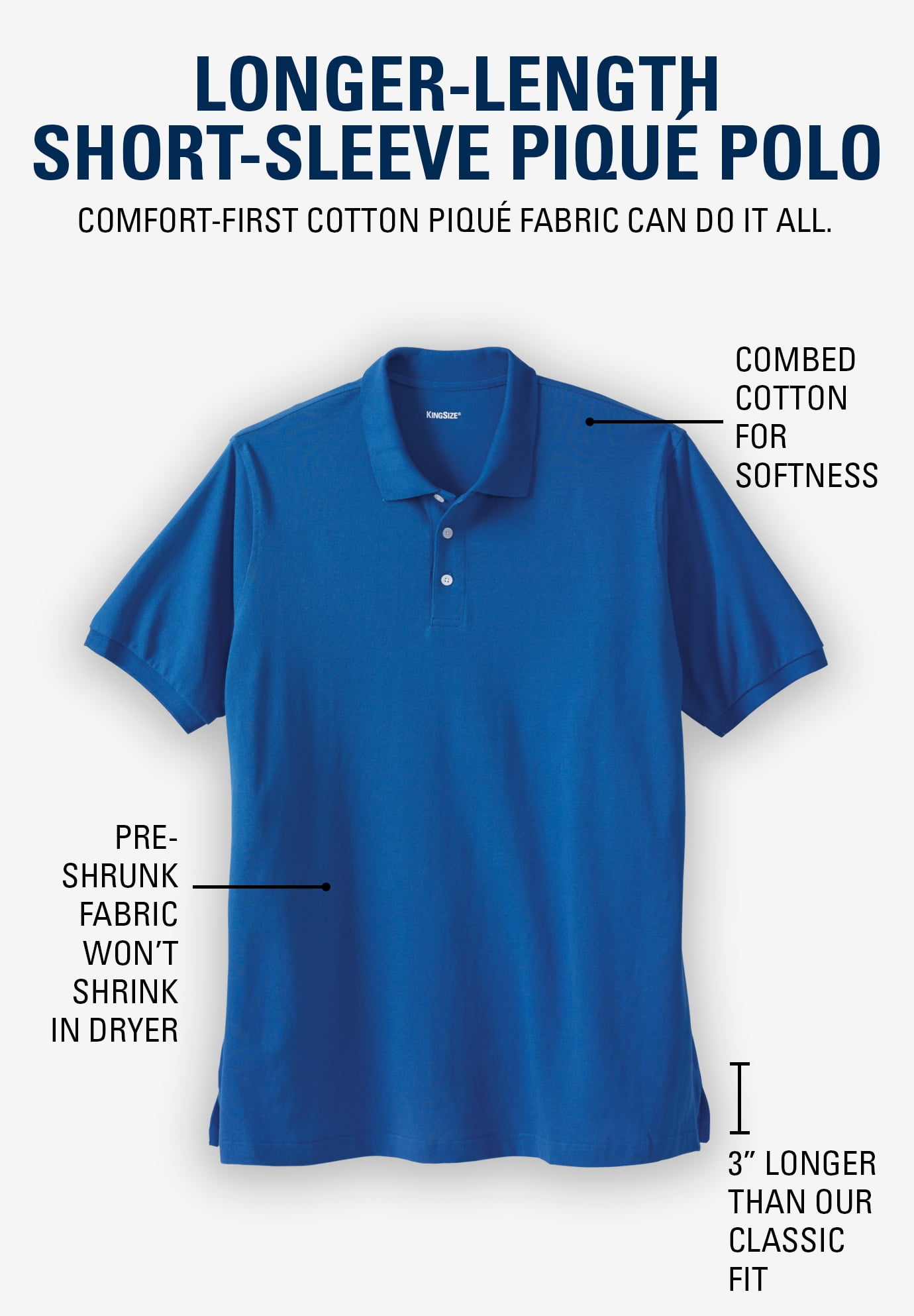 （完売）less get more cotton plain polo L BJ232196_SKBL_1_PD-silo_600x.