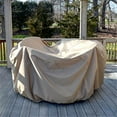 thumbnail image 1 of Blue Wave NU5562 Housse de Protection Tous Temps pour Table Ronde et Chaises 54 Po avec Trou de Parapluie, 1 of 1