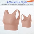 thumbnail image 2 of Camiseta sin mangas corta para entrenamiento U/D, reversible, acanalada, color rosa XXL, 2 of 7