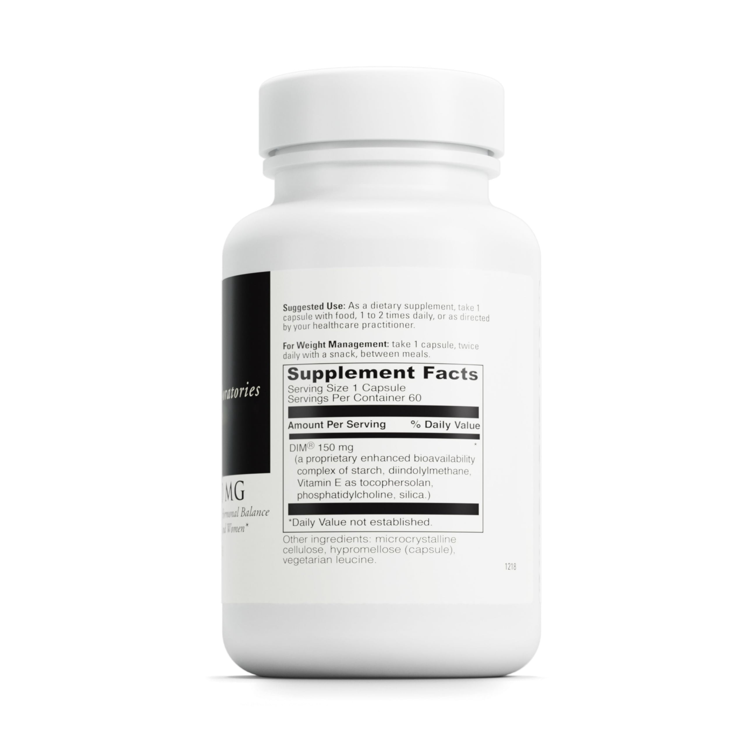 DaVinci Labs DIMPro 150 mg - Support Hormonal Balance & Weight Management* - 60 Capsules