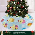 thumbnail image 6 of FMSHPON Easter Xmas Christmas Tree Skirt Stand Mat for Holiday Party Decoration Indoor Outdoor 48 inches, 6 of 6