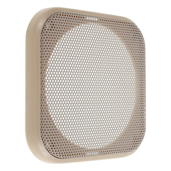 MLINS  Speaker Grill Cover Mesh Grille Round Moisturizer Hand Guard Subwoofer Beige