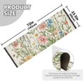 thumbnail image 5 of Yayeee Runner Rug for Bedroom 2'x6' Machine Washable Hallway Non Slip Mat, Colorful Wildflowers, 5 of 8