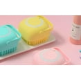 thumbnail image 2 of Silicone Exfoliating Bath Brush for Deep Cleansing - Scalp & Body Cleanser, 2 of 3