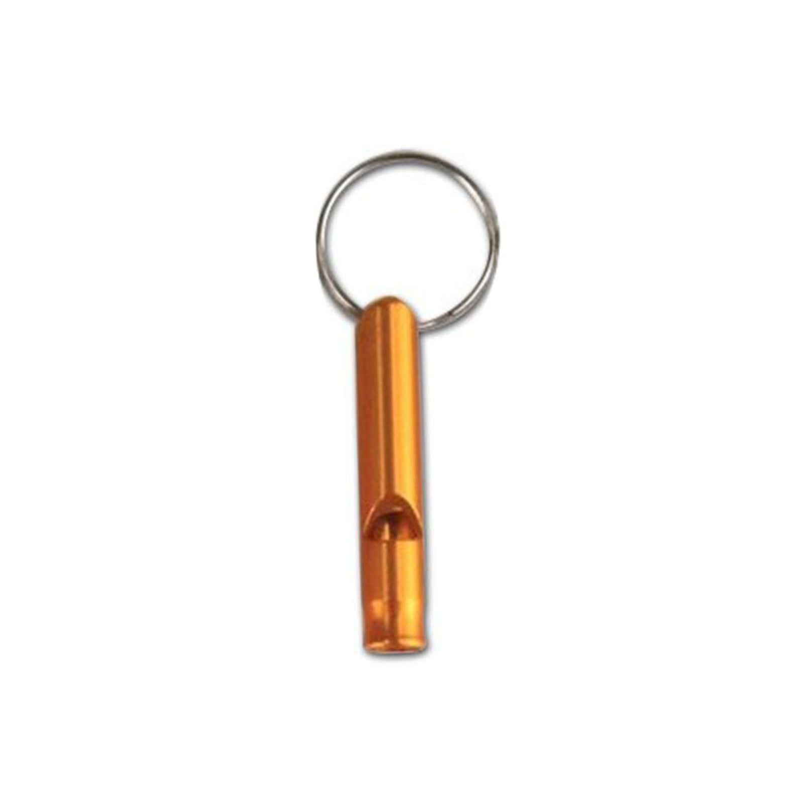 Mini Aluminum Emergency Survival Whistle Fire Safety Whistle for Outdoor Camping Hiking