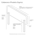 thumbnail image 4 of Cabecera Matrimonial DICASA Sigma, 4 of 6
