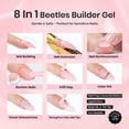 thumbnail image 3 of Gel constructor para uñas con forma de escarabajos Jelly Pink, 15 ml, sin hematías, 3 of 7