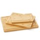 thumbnail image 5 of Tablas de cortar de bambú JoyJolt con ranuras para jugos - Juego de 3, varios tamaños, 5 of 7