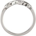 thumbnail image 2 of FB Jewels Continuum 925 Sterling Silver Love Infinity-Inspired Ring Size 7, 2 of 2