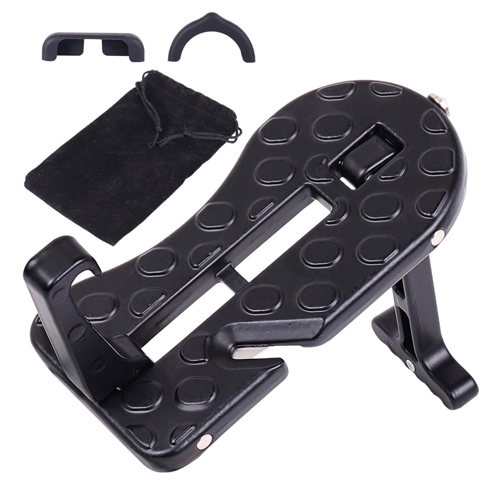 ZLELOUY Car MultiFunctional Latch Door Step, 400 lbs Max