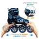 thumbnail image 3 of Patines Next Profesionales para Adultos y Jóvenes Talla 26-28 Color Negro, 3 of 4