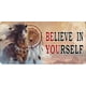 Croyez en Vous-Même Cheval Américain Natif Photo Assiette License – image 2 sur 2