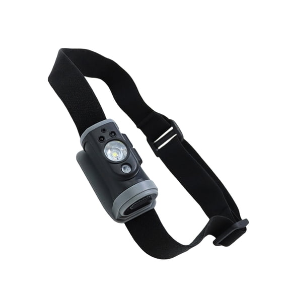 Eigraketly Linterna frontal con sensor, 3 modos, suministros de emergencia impermeables ajustables, linterna frontal recargable por USB para caza, Estufas de camping