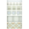 thumbnail image 1 of Craft Tape Plaid Pattern 6 Rolls DIY Colorful 6.56ft Masking Tape Planner Tape, 1 of 6