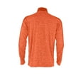 thumbnail image 2 of Holloway Sportswear L Boys ELECTRIFY 1/2 ZIP PULLOVER Orange Heather/Orange 222642, 2 of 7
