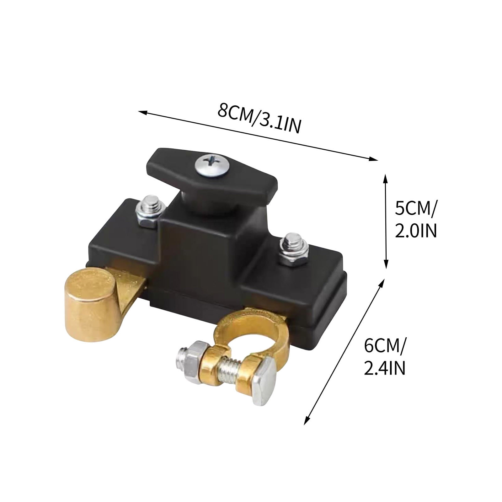 Cadorn Car Battery Disconnect Switch: Manual & Auto Power Cut - Off, Anti - Drain & Leak Protection