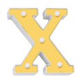 thumbnail image 1 of 3D LED Night Light 26 Letters Alphabet Light Marquee Sign For Wedding Birthday Letter X, 1 of 5