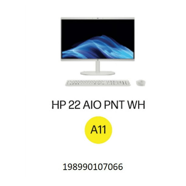 HP 21.45 inch All-in-One Desktop PC FHD Pentium 8GB 128 SSD