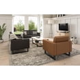 thumbnail image 2 of Safco Contemporary Lounge Chair Resi Feet Gray Vinyl with Wood Legs, 2 of 4