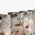 thumbnail image 6 of Tchckioa Grommet Blackout Curtains,52x96 Inch Print Floral Window Drapes for Apartment,2 Panels, 6 of 6