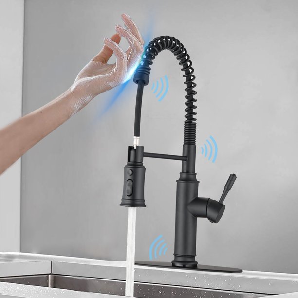 Touchless Kitchen Faucet, Automatic Touch Faucet for Kitchen Sink