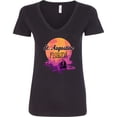 thumbnail image 3 of Inktastic St. Augustine Florida Vacation Women's V-Neck T-Shirt, 3 of 5