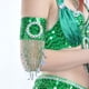 thumbnail image 2 of Brillante Correa para  de Danza de Vientre Verde Zulema pulsera de danza del vientre, 2 of 8