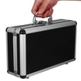 thumbnail image 3 of WASHWEPE Aluminum Carrying Case 2pcs Aluminum Tool Box with Foam Multifunctional Metal Tool Box Aluminum Alloy Tool Case Universal Aluminum Case Briefcase 11x6x3 Inch, 3 of 8