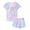 Sleepover Squad, variant on Beezizac 2-Piece Girls Pajama Set Summer Sleepover Tie Dye Short PJS, Size 4T-18